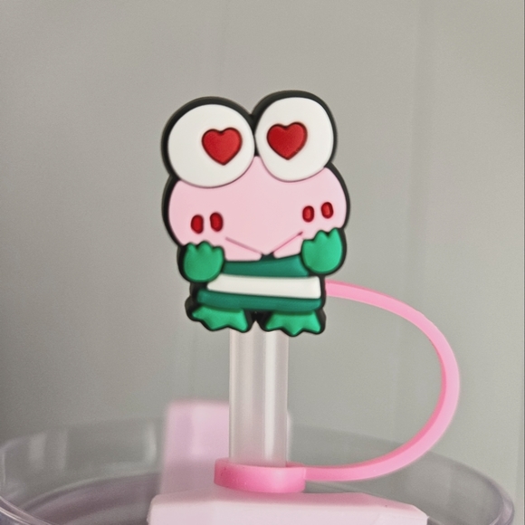 Keroppi Straw Topper - Picture 1 of 3